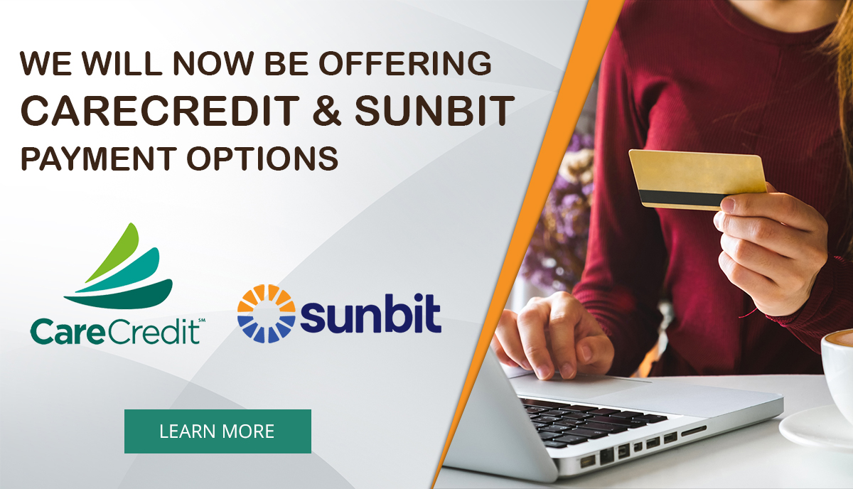 CareCredit & Sunbit payment options